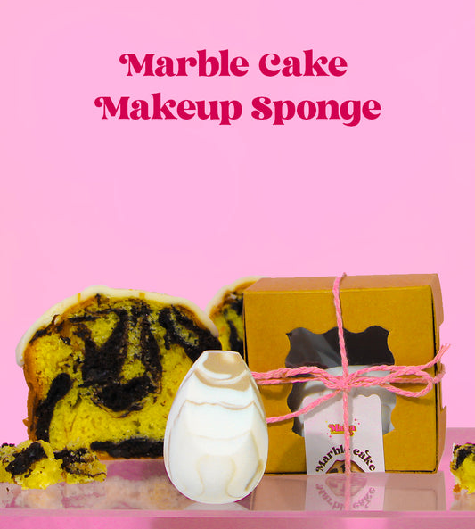 Marble Cake Makeup Sponge
