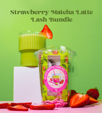 Strawberry Matcha Latte Lash Bundle