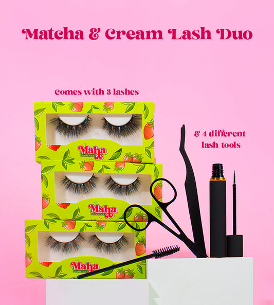 Matcha & Cream Lash Duo