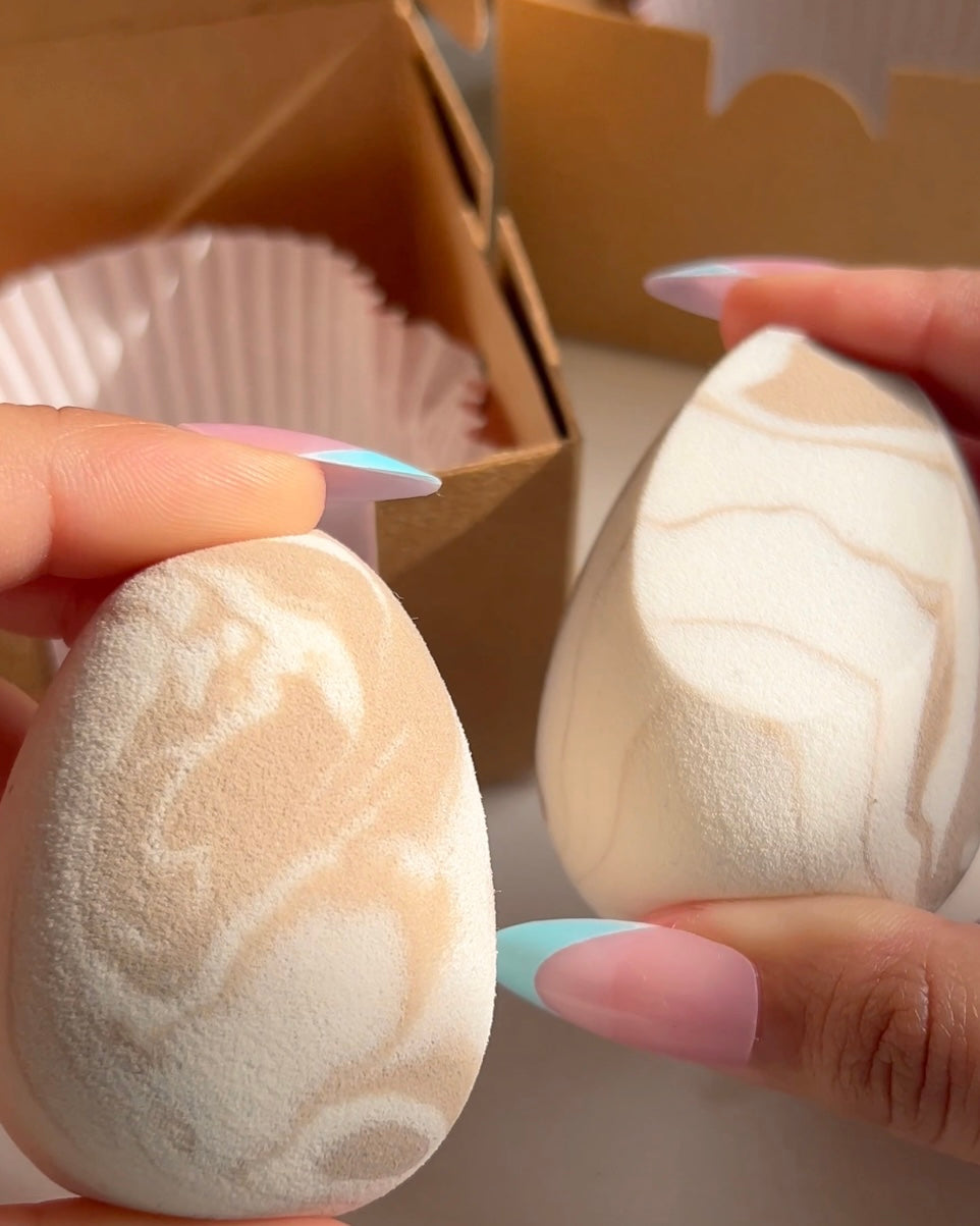 Marble Cake Makeup Sponge